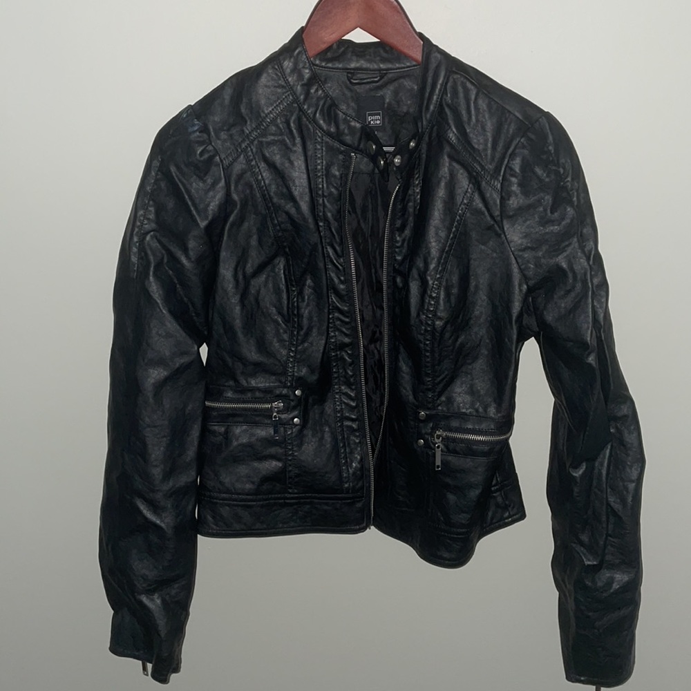 Classic Black Leather Jacket